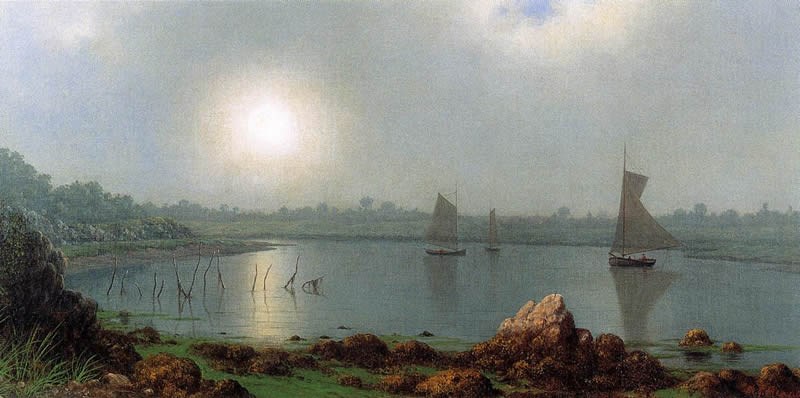 Martin Johnson Heade York Harbor, Coast of Maine
